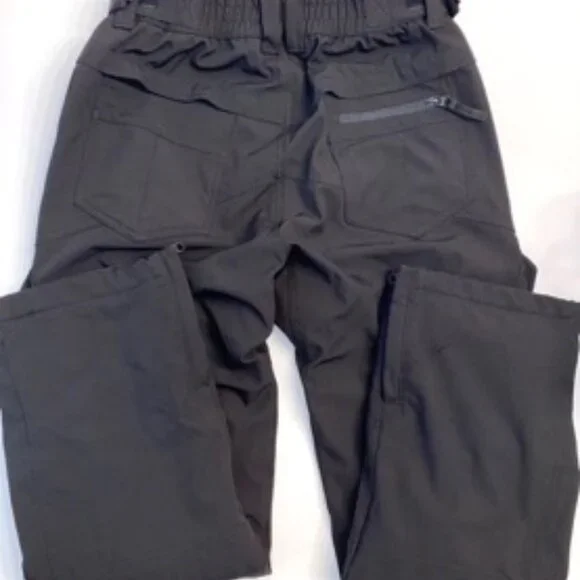 Gerry Men's Water Resistant Fleece Lined 4-Way Stretch Snow Pants, Black, Size M - Picture 11 of 14